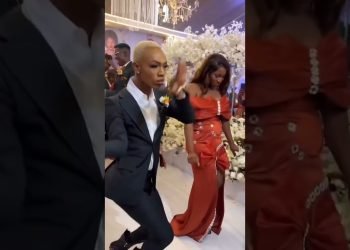 James Brown Took Over The Dance Floor At Comedian MC  Sirbalo’s Wedding