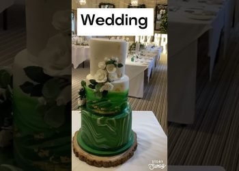 Christmas Wedding cake #winterwedding #christmasweddingcakes #cakeitbristol #shorts