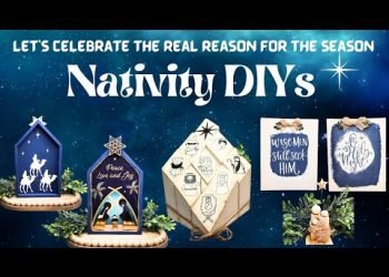 Latest *Must See* Christmas Nativity DIYs • Unique  Handmade Gift Ideas • Step by Step Craft Tutorials