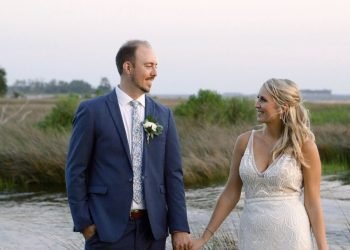 Intimate Wedding at Private Home Along the Cape Fear River