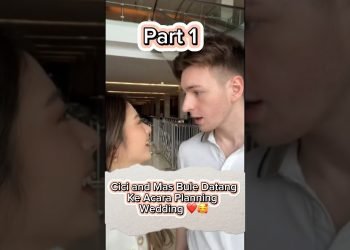 Cici and Mas Bule Datang ke acara Planning Wedding ???????? (Part 1) #couple #romantic #shorts