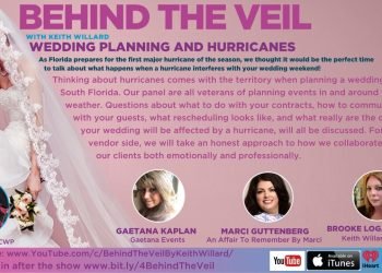 Behind The Veil – Wedding Planning and Hurricanes