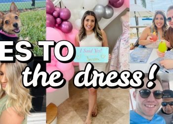 FL VLOG: YES to the dress, seeing our wedding venue, going blonde, spray tan reveal, + super bowl!
