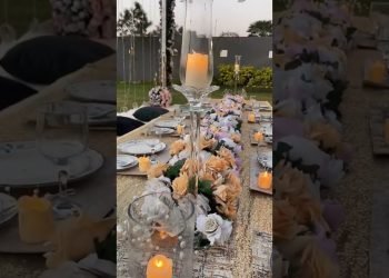 beautiful dinner place decoration.???????? #trending #love  Angel  by NM