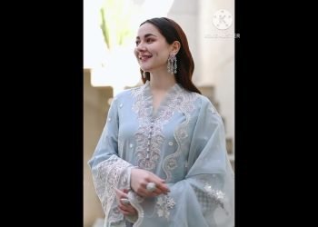 Hania Amir Eid Dress Collection for Pakistani Actress #eiddress #haniaamir #pic #pakistaniactress
