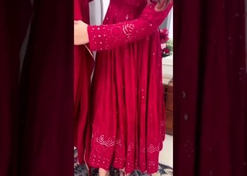 Anarkali Dresss From Meesho #anarkali dress houl from meesho#shortvideo #shorts