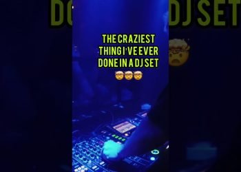The craziest thing I’ve ever done in a DJ set ????