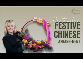 How you can Create a Lunar Latest 12 months Floral Hoop with Roses and Chrysanthemums????Easy DIY Festive Guide