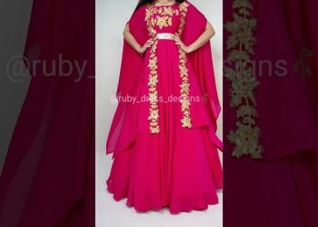 stylish kurti cutting and stitching/shrug /party wear dress cutting and stitching step-by-step