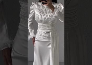beautiful & unique party wear dress design for women beautiful white gown frock design for women||