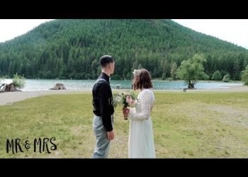 OUR INTIMATE WEDDING at RATTLESNAKE LAKE!