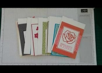 10 Stampin' Up! Thanks cards, Inspirational ideas so that you can make.