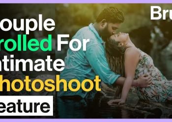 Couple Trolled for Intimate Post-Wedding Photoshoot