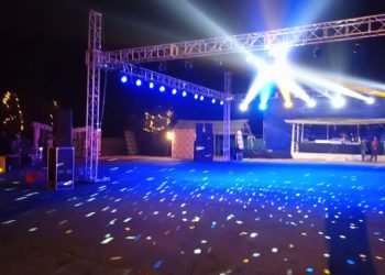 Dj Setup and Truss Lights