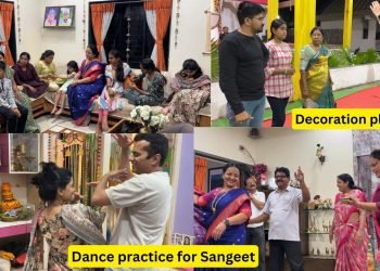 VLOG 104 – भावाचे लग्न 2 – संगीतची तयारी | Dance practice | Decoration planning for Haldi & Wedding