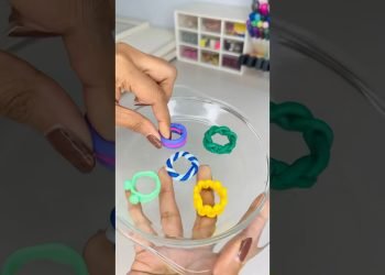 DIY Clay Rings Ep3 ???? #crafteraditi #DIY #clayart #handmade #shorts #clayrings @CrafterAditi