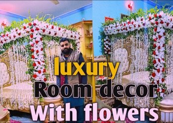 Luxury Room Decoration with Flowers | Romentic Wedding room Decoration |