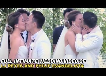 FULL WEDDING VIDEO: Lj Reyes and Philip Evangelista INTIMATE WEDDING in Recent York | Lj Reyes IKINASAL