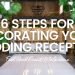 How To Decorate Your Wedding Reception in 6 Steps | FEEL GOOD EVENTS