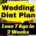 Wedding Weight loss plan Plan | Bridal Weight loss plan Plan for Weight Loss & Glowing Skin | Lose 7 Kgs in 2 Weeks