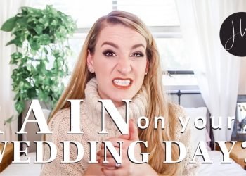 ⛈ DO NOT PANIC ???? | 6 Steps to SAVING a RAINY WEDDING Day