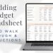 Wedding Budget Planning Spreadsheet Tutorial in Google Sheets and Excel