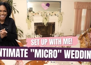 Arrange with me! Intimate Micro Wedding Transformation | Living Room Wedding Ceremony