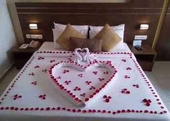 Honeymoon Decoration | Bedroom decoration for wedding | Honeymoon arrange