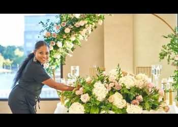 ELEGANT FALL WEDDING| NO BACKDROP AND NO BLING! | MY MOST CHALLENGING WEDDING TO DATE