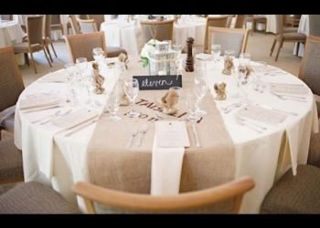 Burlap Wedding Table Runner