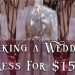 Making a Wedding Dress for $15 ?! #shorts