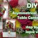 DIY Wedding Table Centerpiece | Flower Arrangement | Floristry | IamRomeoC