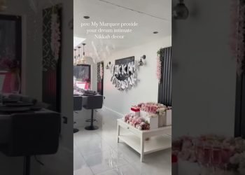 Dream Intimate Wedding Nikkah Decorations #wedding