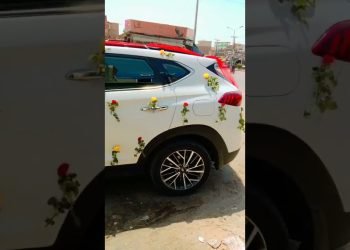 wedding Automobile decorations fresh Flowers decorations ????????