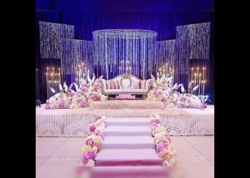 Top authentic lightnings wedding stage decoration design ????????????