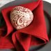 Custom Table Setting Names Heart Shaped Ceramic Wedding Favours or Engagement Favors