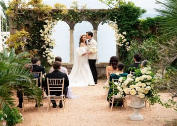Intimate Destination Wedding at Villa Astor on Amalfi Coast Italy