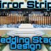 Mirror Strips – Wedding Stage Design