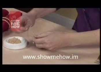 Wedding Reception Table decorations ideas from Show Me How Wedding Decorations DVD Book