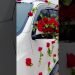 Wedding Automobile decorations fresh Flowers decorations ????????????????
