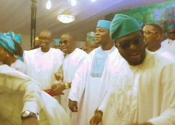 Lagos Wedding party with SEGUN JOHNSON