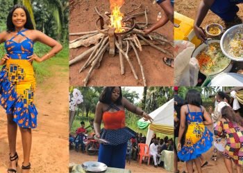 THIS IS HOW WE PARTY IN THE VILLAGE!!! Firewood cooking, wedding party, Dancing time! Etc!