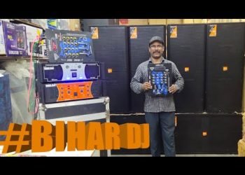 BHARAT ELECTRONICS  BEST DJ SYSTEM BIHAR DJ SYSTEM DJ SPEAKERS DJ MIXER BIHARI DJ-118000 WEDDING DJ