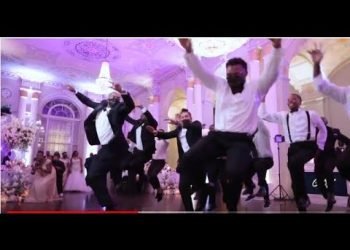 Omega Psi Phi Wedding Reception Song and Hop to Atomic Dog. {Show us How-To Get Party Began}