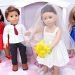 Baby Doll Dress Routine for Wedding Party with Bridesmaids! PLAY DOLLS