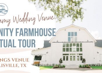 TRINITY FARMHOUSE — VIRTUAL TOUR // the MOST PERFECT White Barn Wedding Venue near Houston, TX
