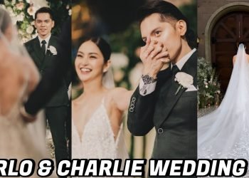 THE INTIMATE WEDDING Of Carlo Aquino and Charlie Dizon | ACTUAL VIDEO ng Kasal ni Carlo at Charlie❤️