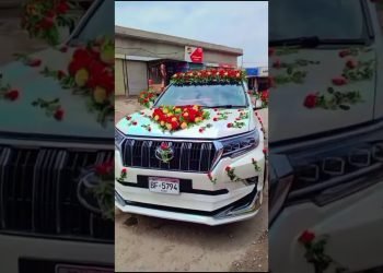 Wedding Automotive decorations fresh Flowers decorations ????????????????