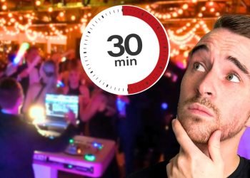 WEDDING DJ ONLY HAD 30 MINUTES TO SET UP  – DJ GIG LOG