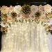 Beautiful Wedding Stage Decoration Backdrop Floral Design#shorts
